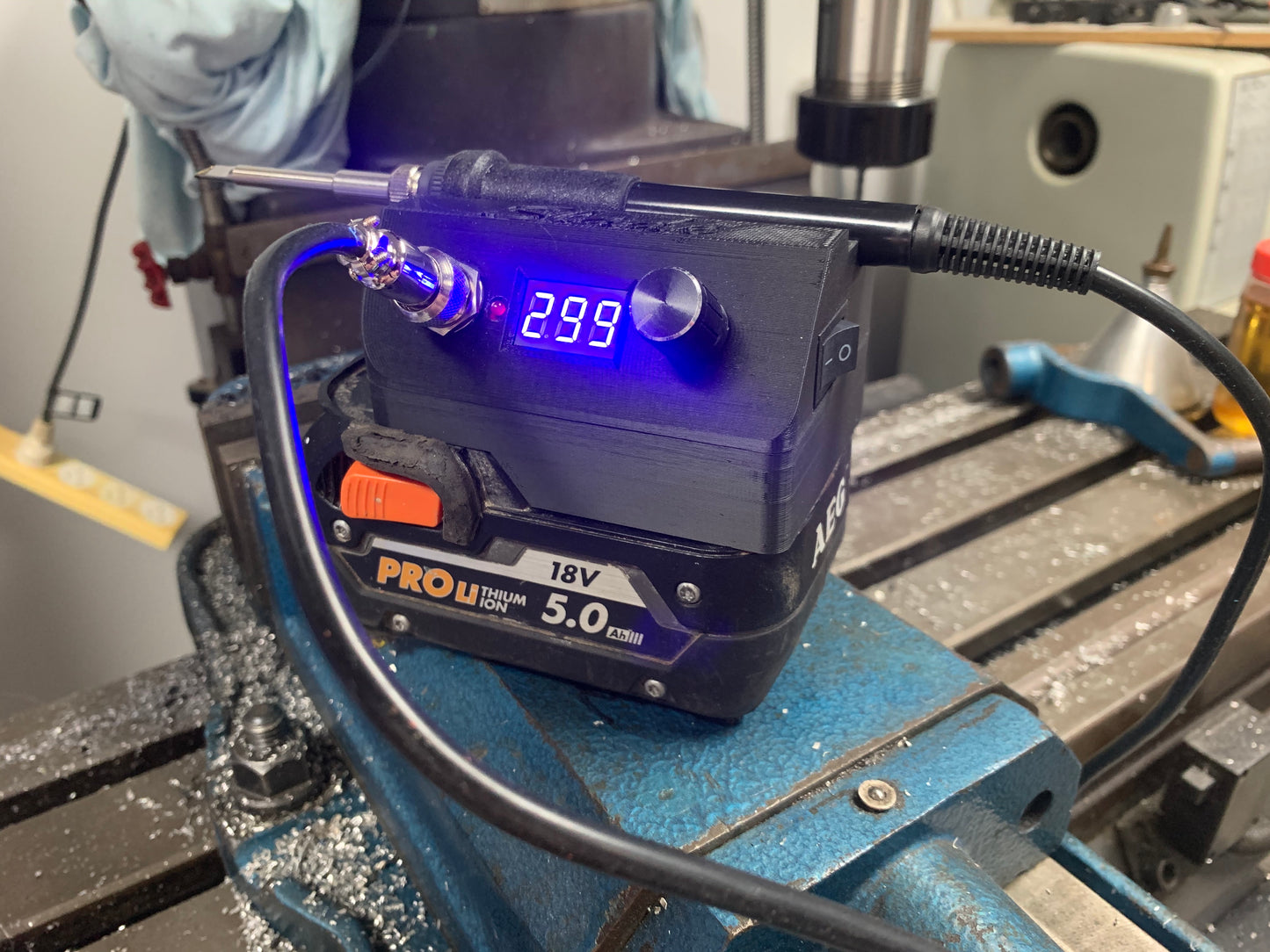 AEG Powered Soldering Iron