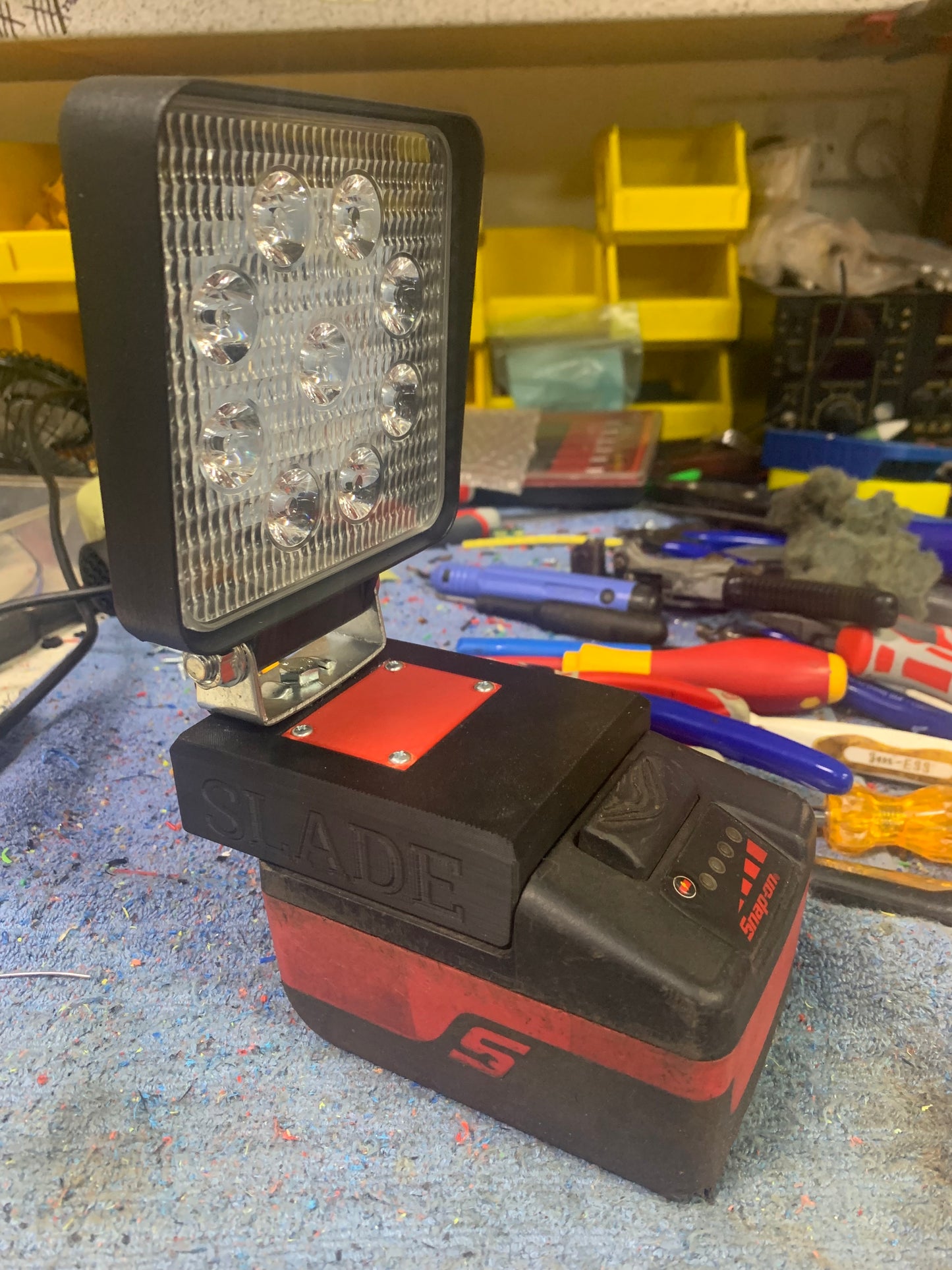 Snap On Powered LED Work Light